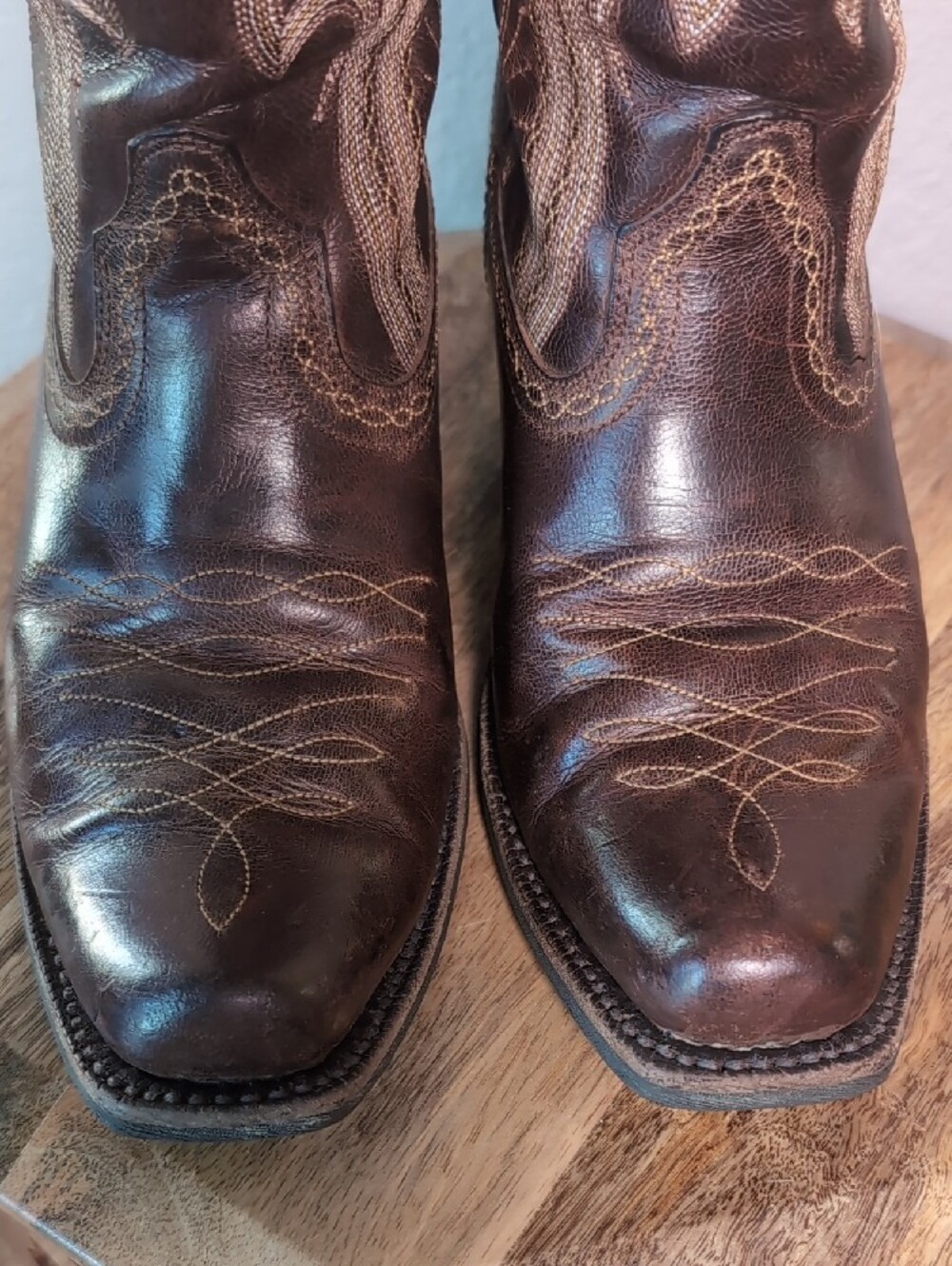 Ariat Lively Western Cowgirl Boots in Sassy Brown - Picture 6 of 14